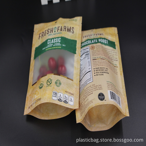 Laminated Plastic Food Bag with Ziplock